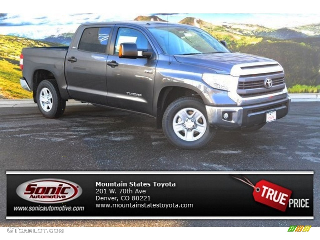 2014 Tundra SR5 Crewmax 4x4 - Magnetic Gray Metallic / Black photo #1