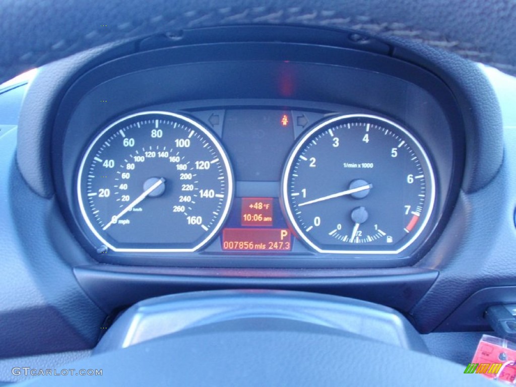 2013 1 Series 128i Convertible - Space Gray Metallic / Coral Red photo #36