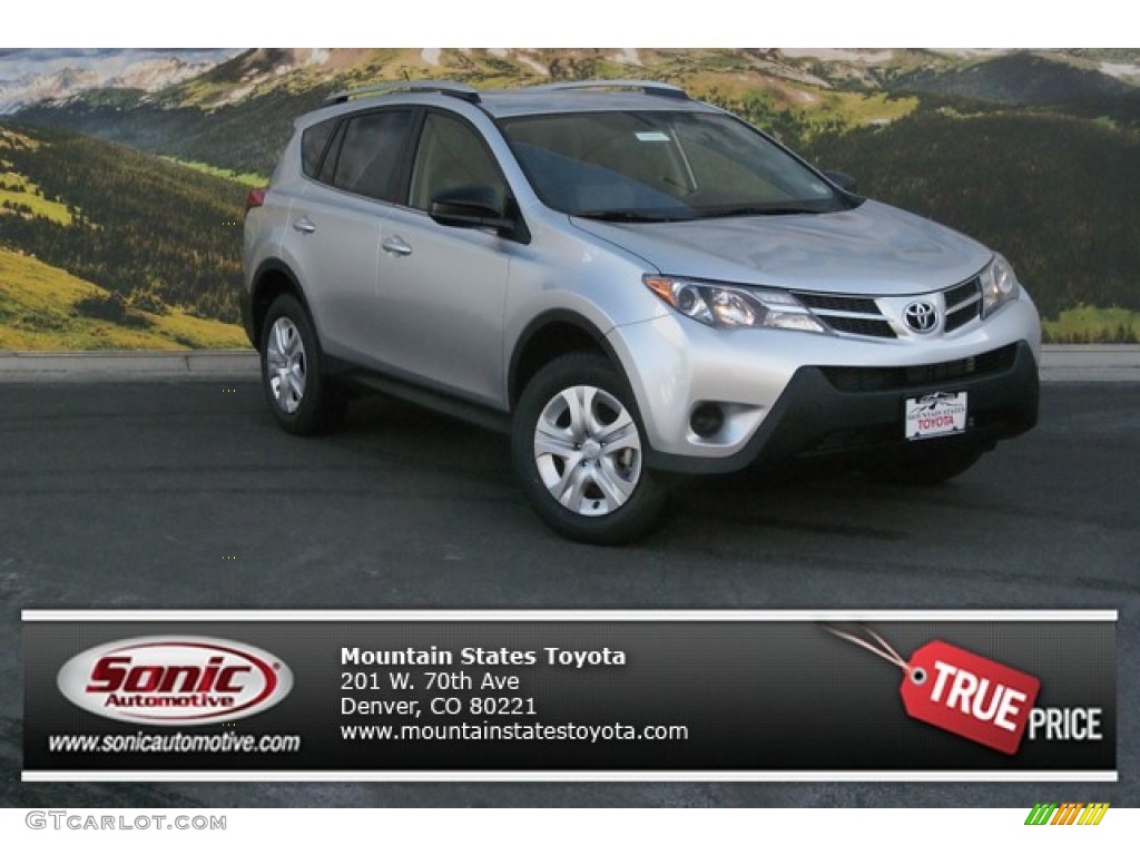 2014 RAV4 LE AWD - Classic Silver Metallic / Ash photo #1