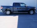 2014 Blue Jeans Ford F150 XLT SuperCrew  photo #3