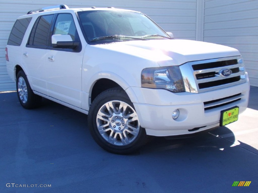 White Platinum Ford Expedition