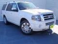 2014 White Platinum Ford Expedition Limited  photo #2