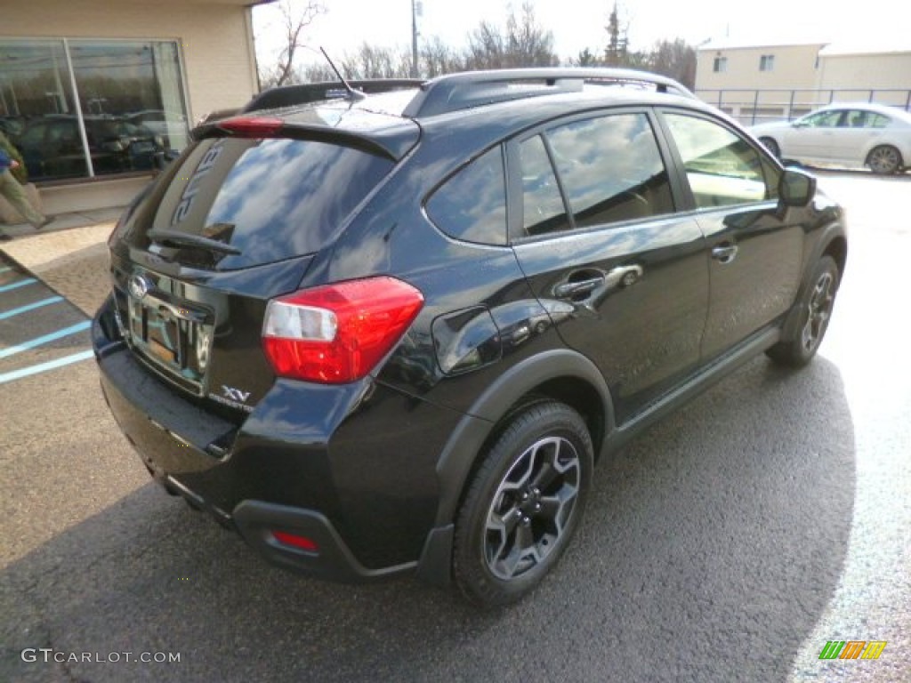 2014 XV Crosstrek 2.0i Premium - Crystal Black Silica / Ivory photo #7