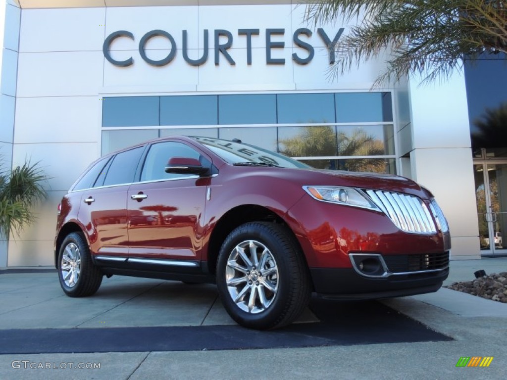 Ruby Red Tinted Tri-Coat Lincoln MKX