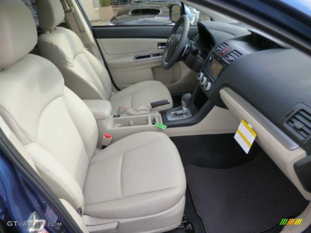 Ivory Interior 2014 Subaru XV Crosstrek Hybrid Touring Photo #89716117