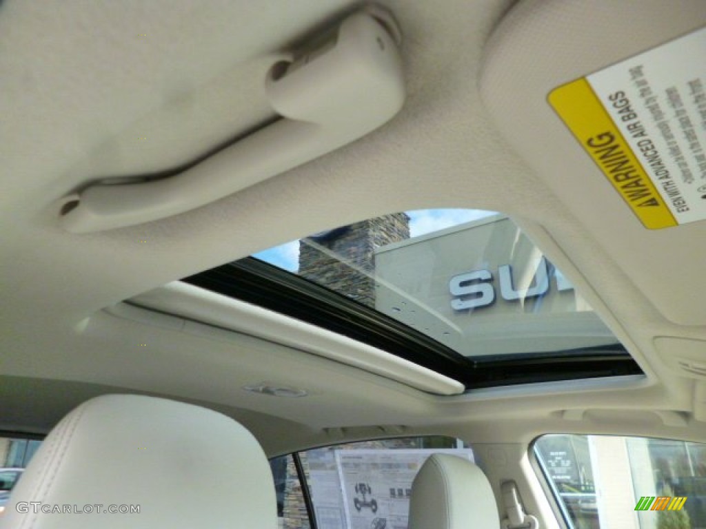 2014 XV Crosstrek Hybrid Touring - Quartz Blue Pearl / Ivory photo #10