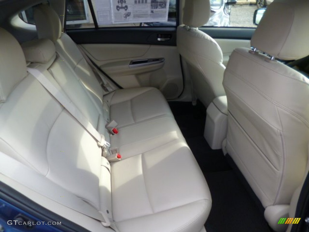 2014 Subaru XV Crosstrek Hybrid Touring Rear Seat Photo #89716156