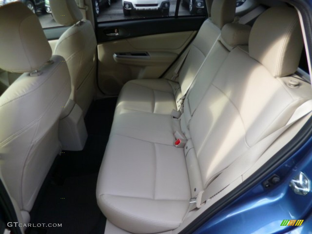 2014 Subaru XV Crosstrek Hybrid Touring Rear Seat Photo #89716197