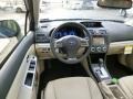 Ivory 2014 Subaru XV Crosstrek Hybrid Touring Interior Color