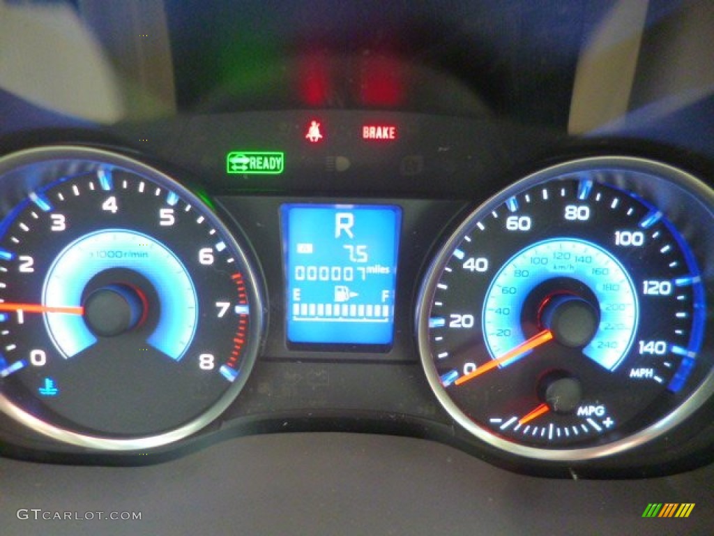 2014 Subaru XV Crosstrek Hybrid Touring Gauges Photos