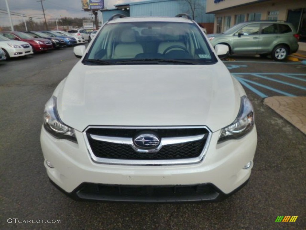Satin White Pearl 2014 Subaru XV Crosstrek Hybrid Touring Exterior Photo #89716366
