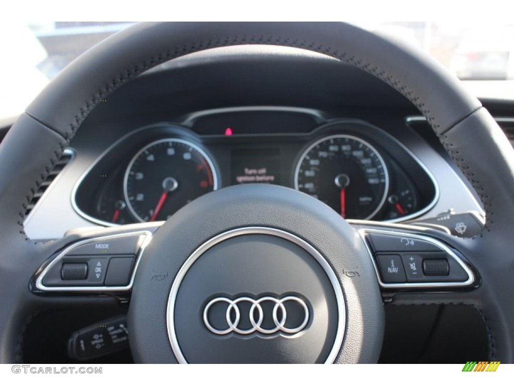2014 A4 2.0T quattro Sedan - Volcano Red Metallic / Black photo #19
