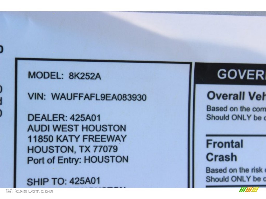 2014 A4 2.0T quattro Sedan - Volcano Red Metallic / Black photo #32