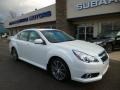 2014 Satin White Pearl Subaru Legacy 2.5i Sport  photo #1