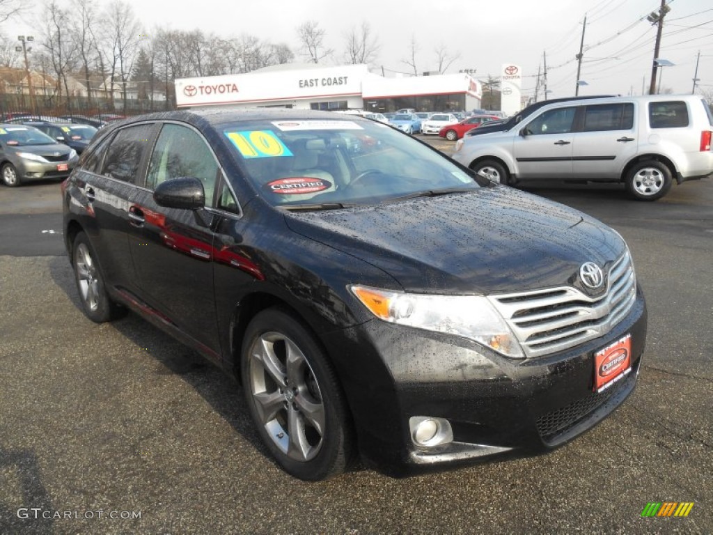 2010 Venza V6 AWD - Black / Gray photo #1