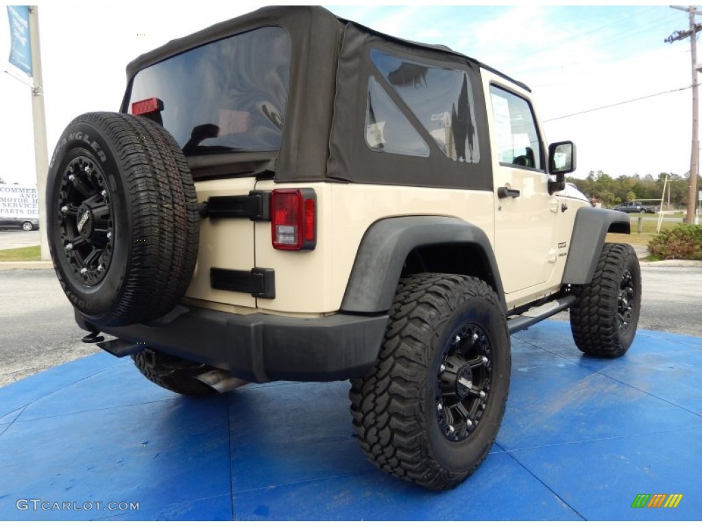 2011 Wrangler Sport 4x4 - Sahara Tan / Black/Dark Saddle photo #5