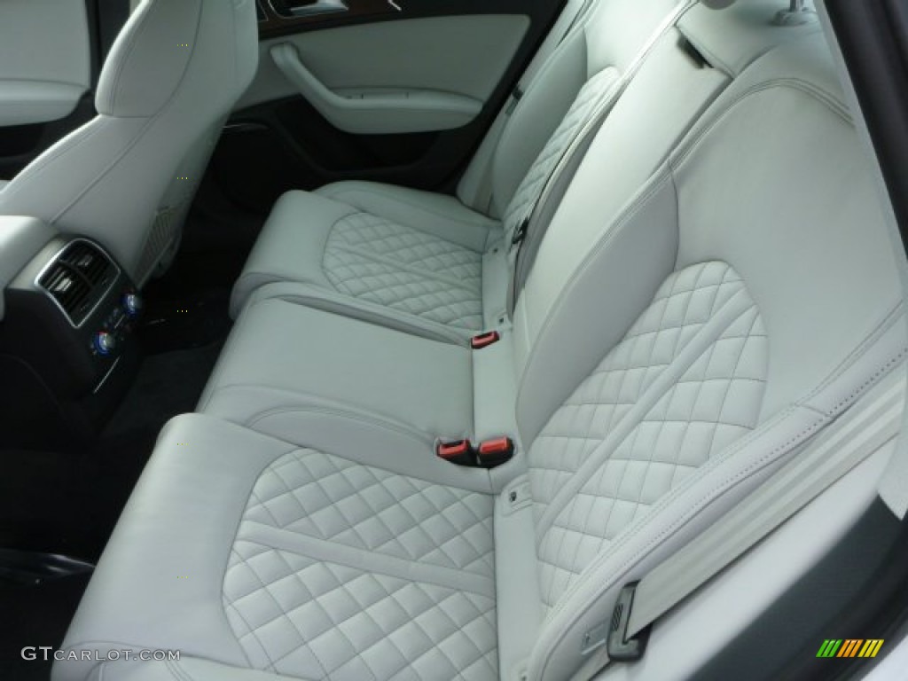 2014 Audi S6 Prestige quattro Sedan Rear Seat Photo #89722681