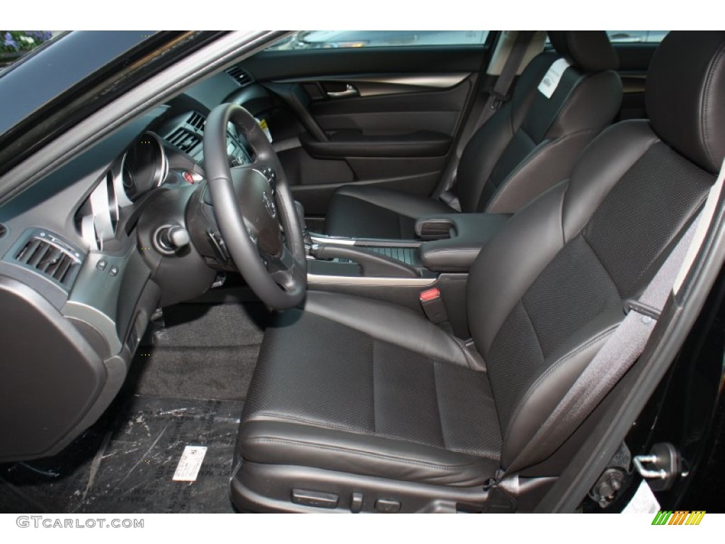 Ebony Interior 2014 Acura TL Technology Photo #89723206