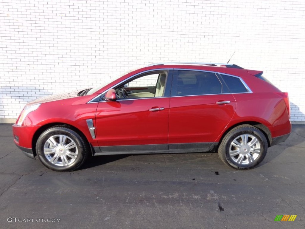 Crystal Red Tintcoat 2012 Cadillac SRX Luxury AWD Exterior Photo #89726857