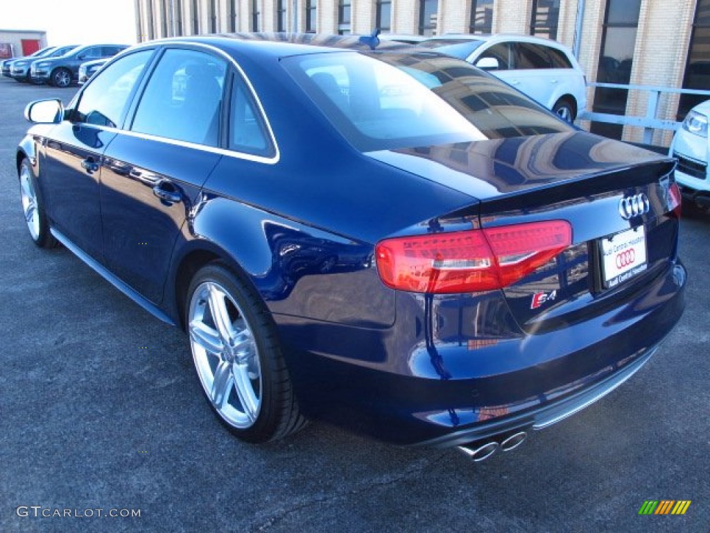 2014 S4 Premium plus 3.0 TFSI quattro - Estoril Blue Crystal / Black photo #4