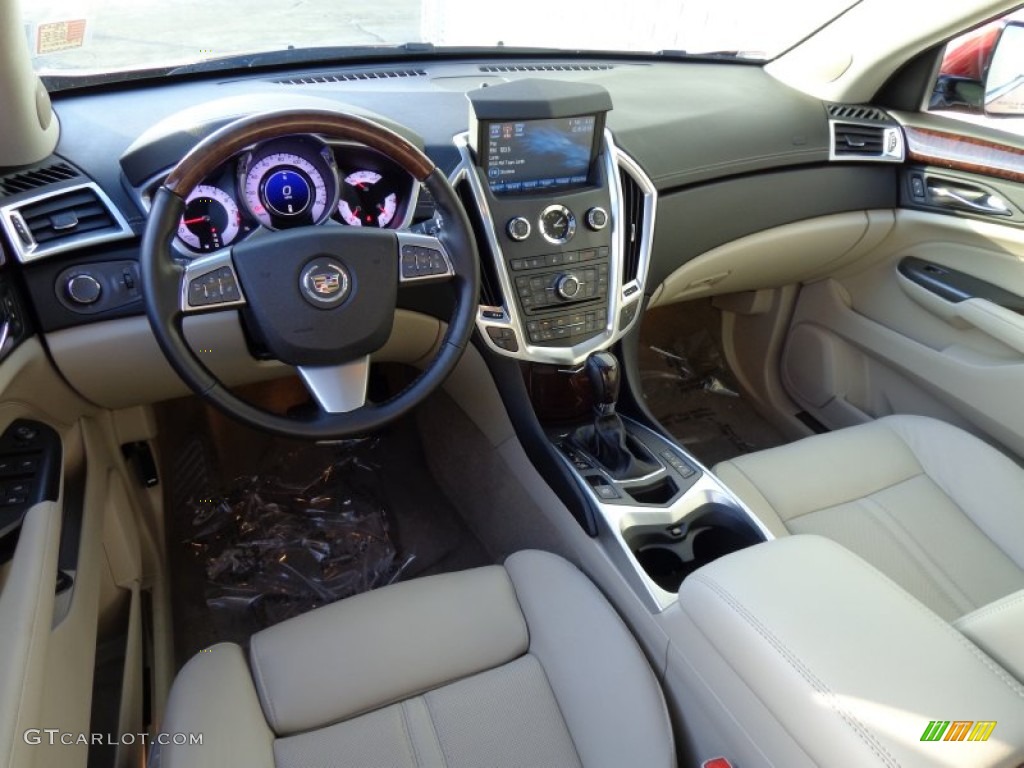 Shale/Ebony Interior 2012 Cadillac SRX Luxury AWD Photo #89726974