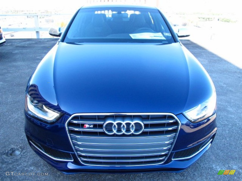 2014 S4 Premium plus 3.0 TFSI quattro - Estoril Blue Crystal / Black photo #6