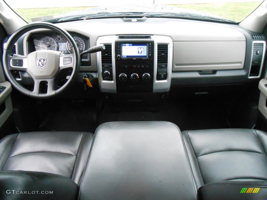 2011 Dodge Ram 2500 HD SLT Mega Cab 4x4 Dark Slate/Medium Graystone Dashboard Photo #89727244