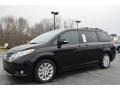 2013 Black Toyota Sienna XLE  photo #3