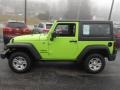 2012 Gecko Green Jeep Wrangler Sport 4x4  photo #4