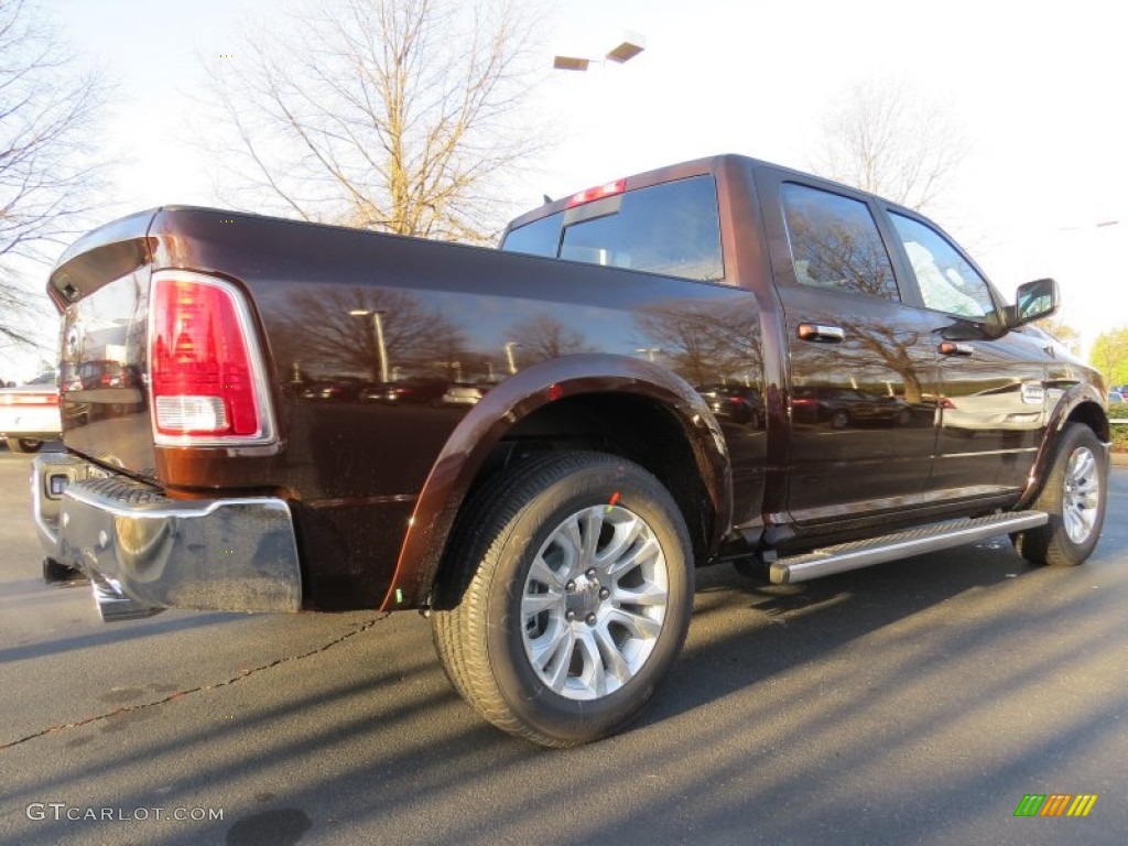 Western Brown 2014 Ram 1500 Laramie Longhorn Crew Cab Exterior Photo #89729119