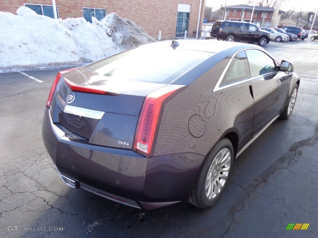 2014 CTS 4 Coupe AWD - Majestic Plum Metallic / Light Titanium/Ebony photo #4