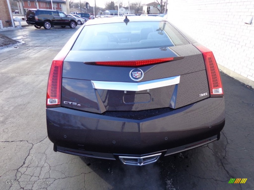 2014 CTS 4 Coupe AWD - Majestic Plum Metallic / Light Titanium/Ebony photo #5