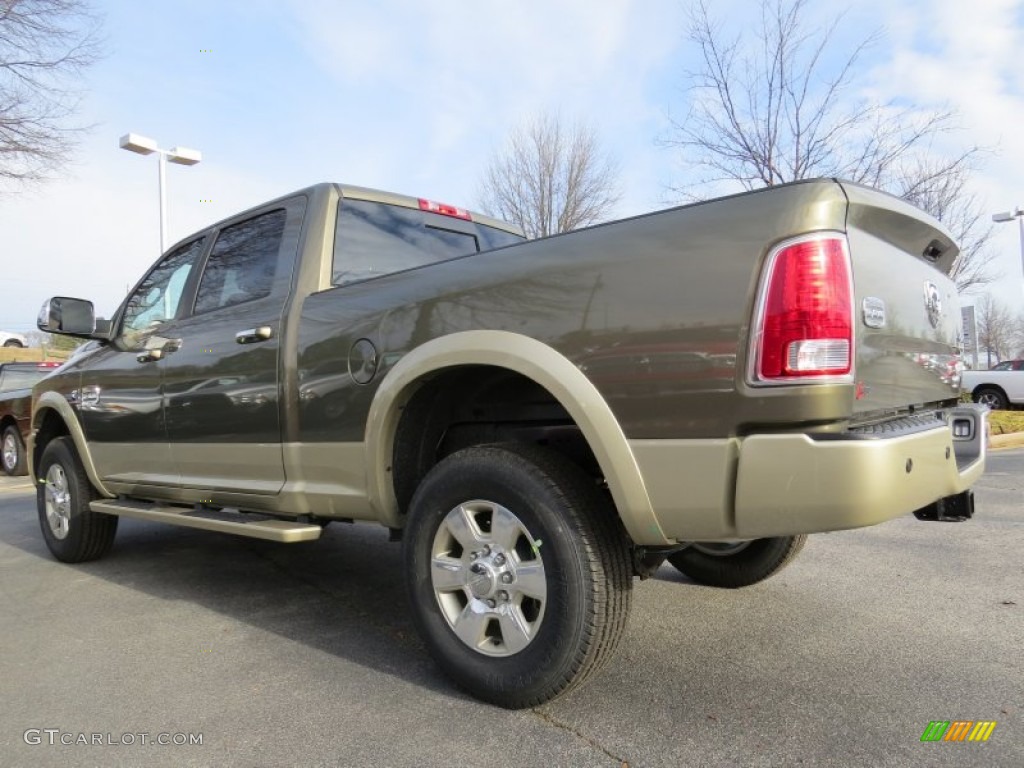 Prairie Pearl Coat 2014 Ram 2500 Laramie Longhorn Crew Cab 4x4 Exterior Photo #89730163