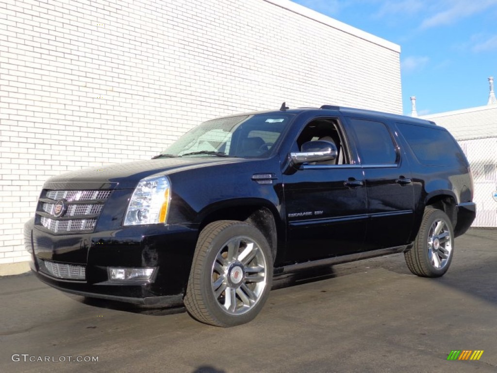 Black Raven 2014 Cadillac Escalade ESV Premium AWD Exterior Photo #89730523