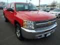 2013 Victory Red Chevrolet Silverado 1500 LT Extended Cab 4x4  photo #3