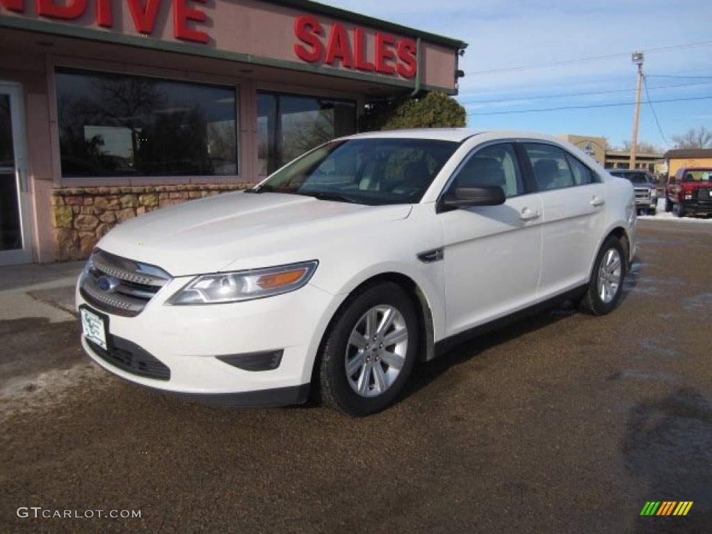 2012 Taurus SE - White Suede / Light Stone photo #1