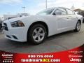 2014 Bright White Dodge Charger SE  photo #1