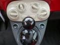 2012 Fiat 500 Tessuto Rosso/Avorio (Red/Ivory) Interior Transmission Photo