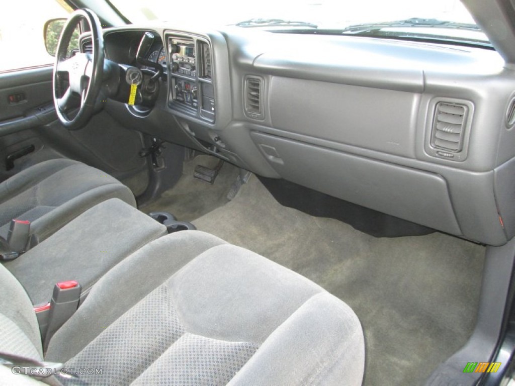 2004 Silverado 1500 Z71 Extended Cab 4x4 - Dark Gray Metallic / Medium Gray photo #19