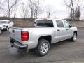 2014 Silver Ice Metallic Chevrolet Silverado 1500 LT Z71 Crew Cab 4x4  photo #6