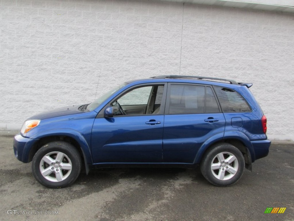 Spectra Blue Mica 2004 Toyota RAV4 4WD Exterior Photo #89734621
