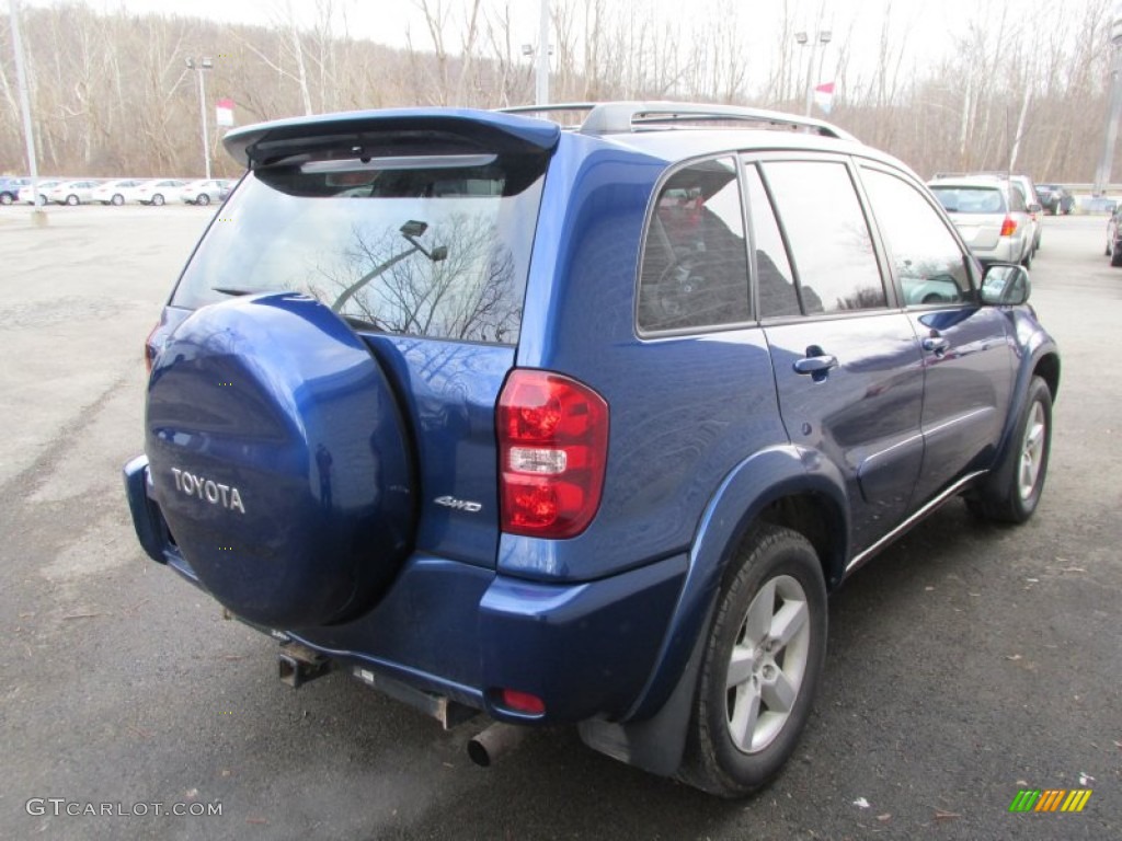 2004 RAV4 4WD - Spectra Blue Mica / Taupe photo #6