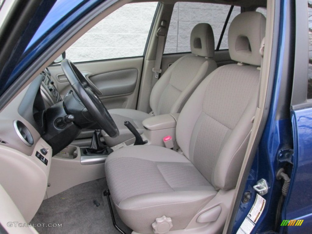 Taupe Interior 2004 Toyota RAV4 4WD Photo #89734855