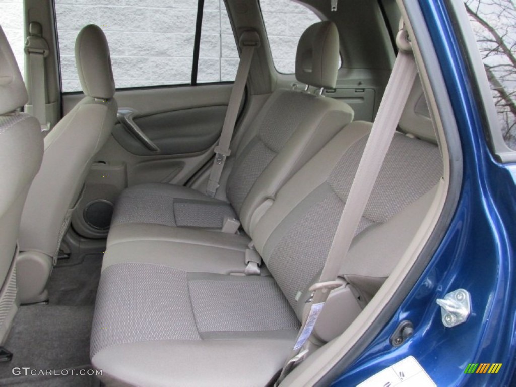 2004 Toyota RAV4 4WD Rear Seat Photo #89734882