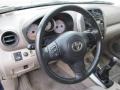 2004 Toyota RAV4 Taupe Interior Steering Wheel Photo