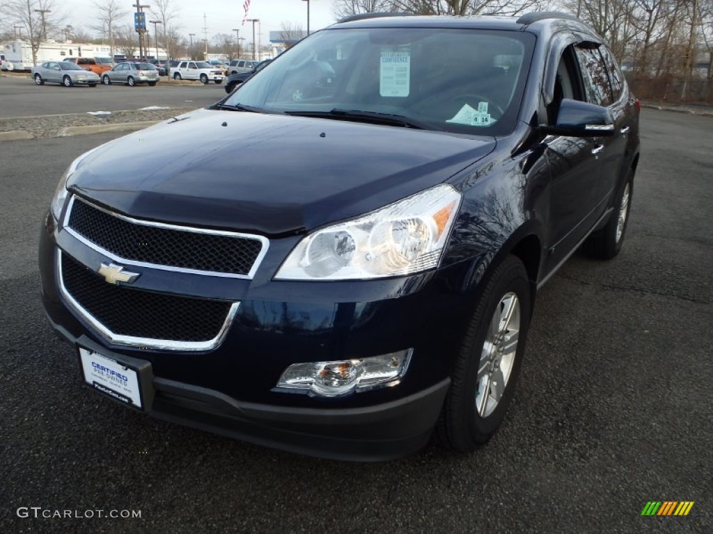 Dark Blue Metallic Chevrolet Traverse