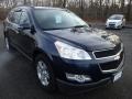 2010 Dark Blue Metallic Chevrolet Traverse LT AWD  photo #3