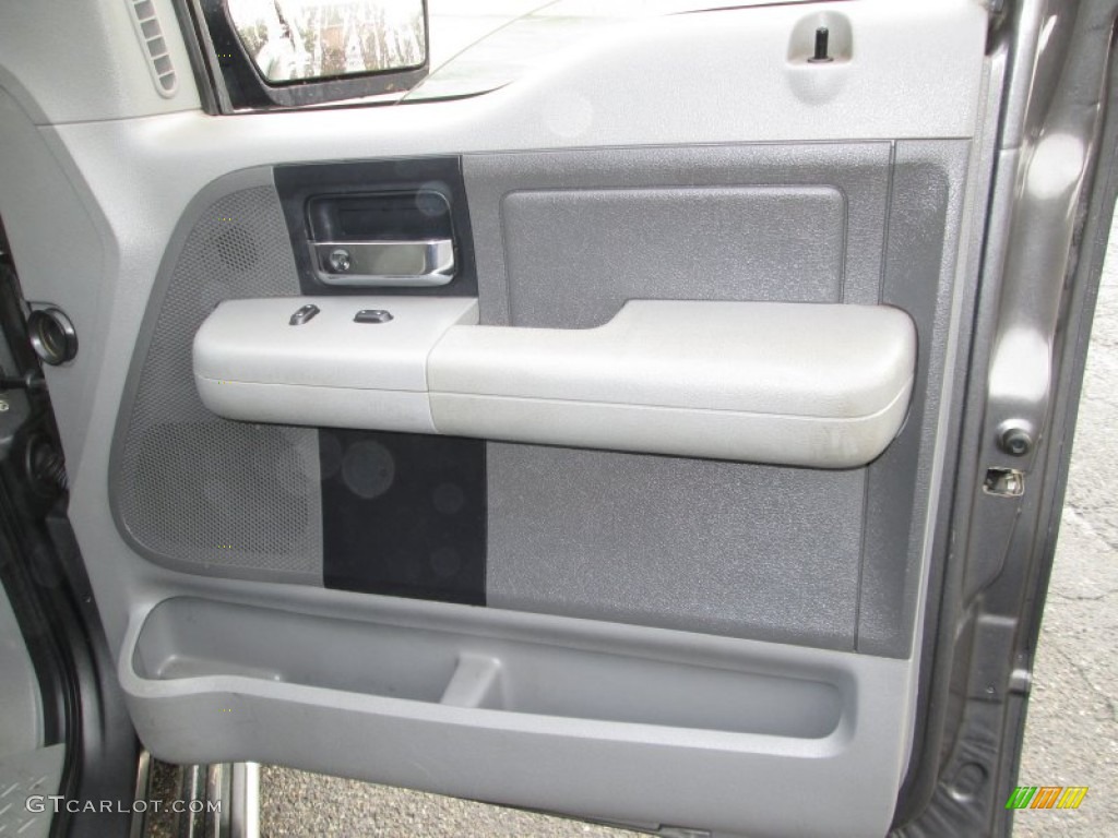 2006 F150 XLT SuperCrew 4x4 - Dark Shadow Grey Metallic / Medium/Dark Flint photo #25