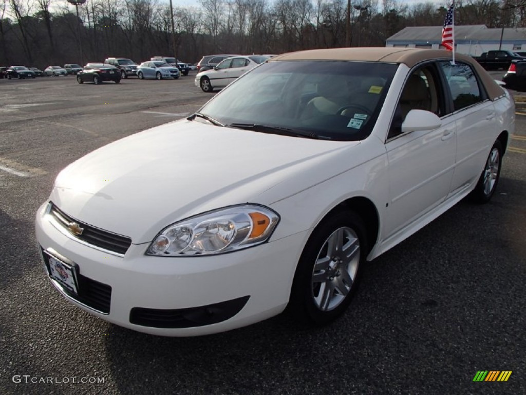 White 2009 Chevrolet Impala LT Exterior Photo #89735818
