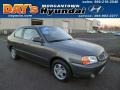 Charcoal Gray 2002 Hyundai Accent L Coupe